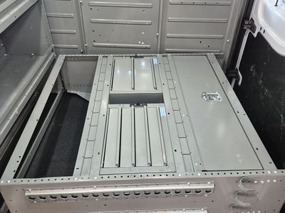 Utility van shelf