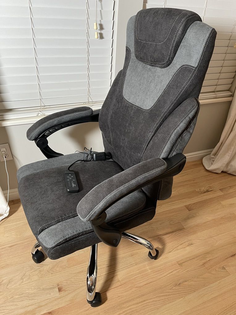 NEW! Office Chair With Wheels In Black