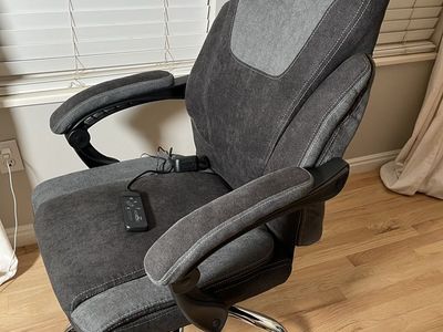 NEW! Office Chair With Wheels In Black