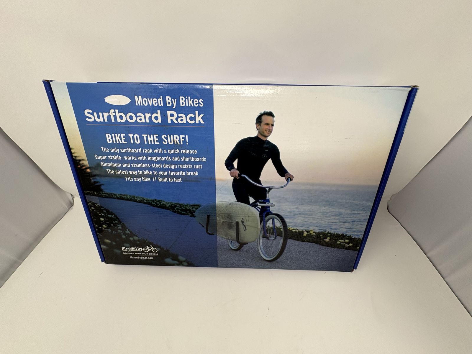 MBB Bike-Mounted Paddleboard (SUP) & Surfboard Rack – Complete Kit