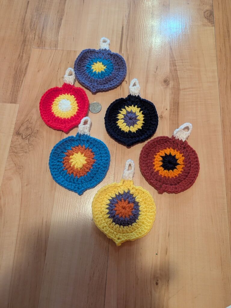 Crochet Christmas Ornaments