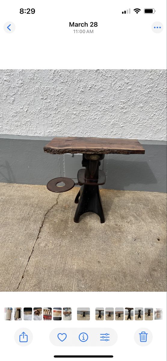 Custom built table
