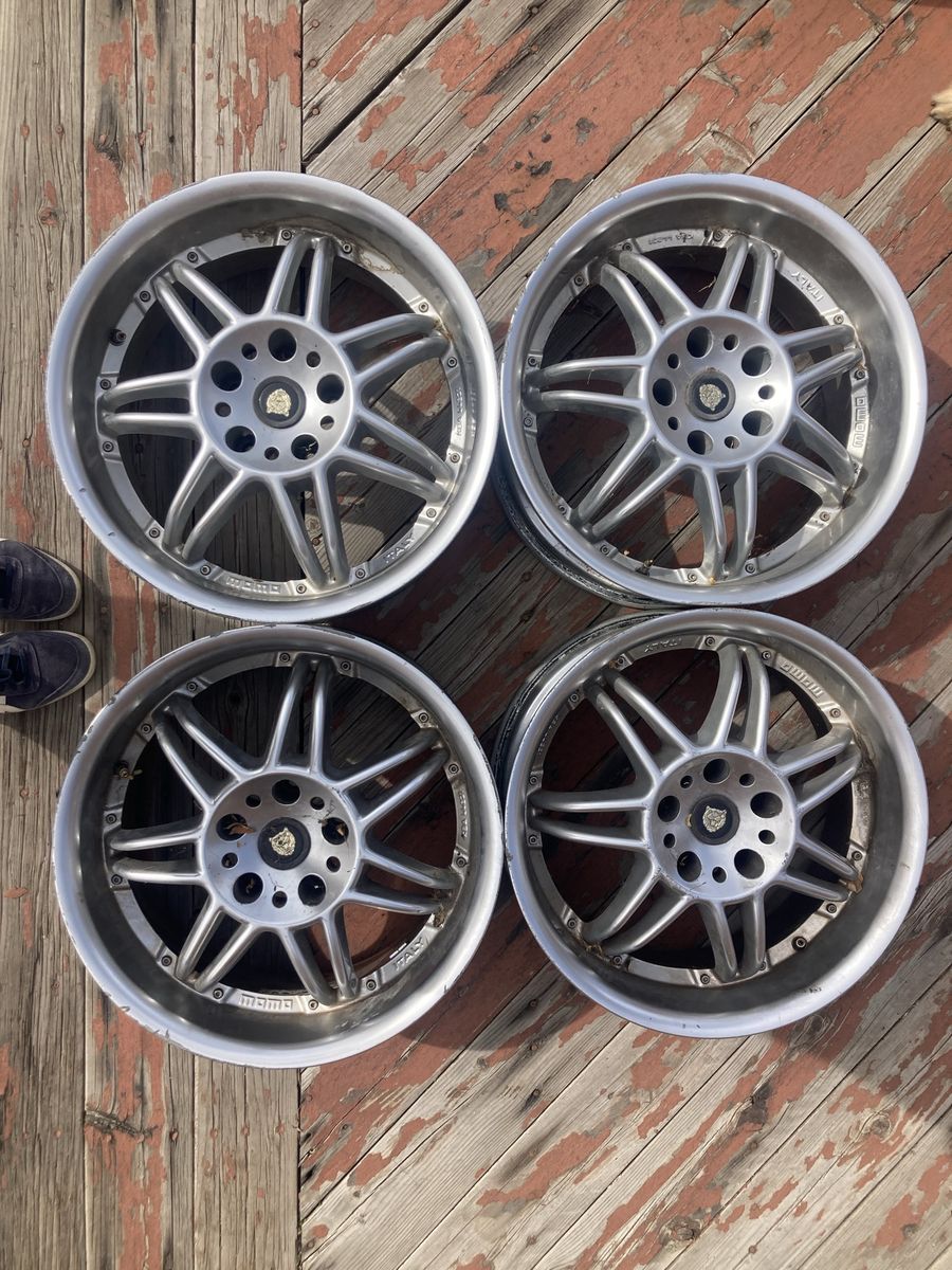 18" MOMO Jaguar Wheels 5x120 5x120.65 5x4.75