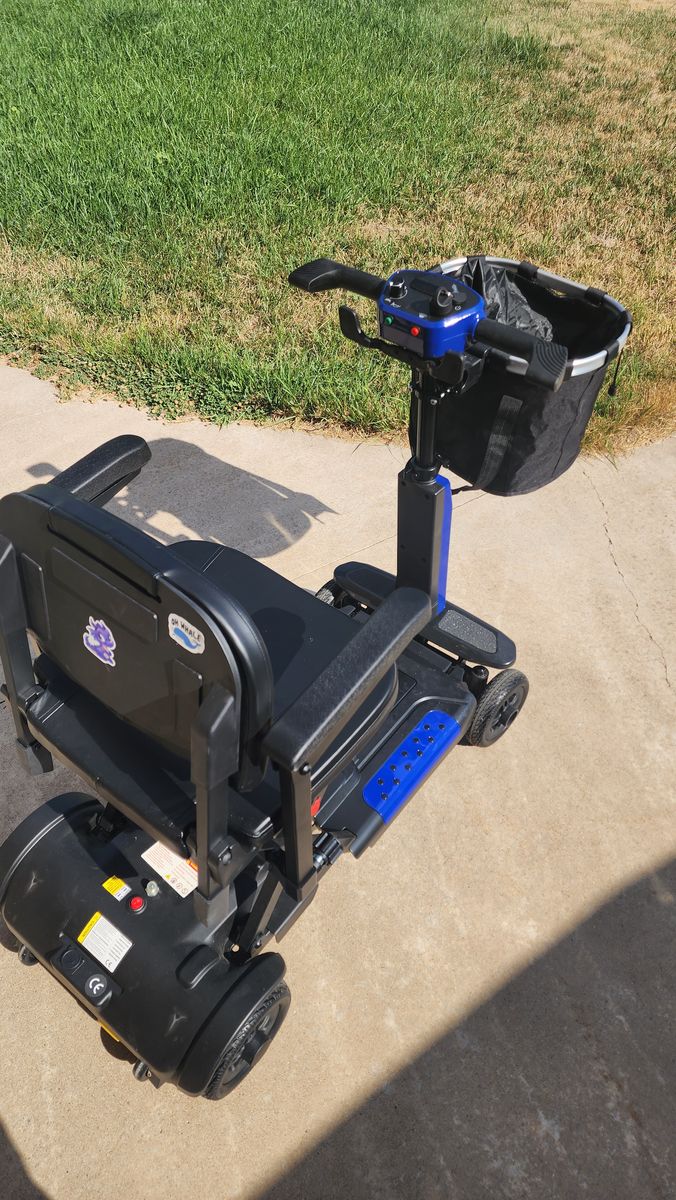 Mobility Scooter for Seniors & Adults, 4 Wheel Foldable Scooter
