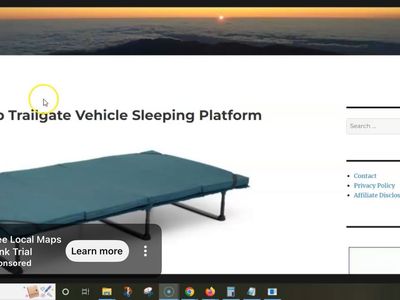 REI CoOp Camp Tailgate 25" Sleeping Platform