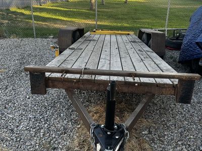 16ft Custom Flatbed Trailer