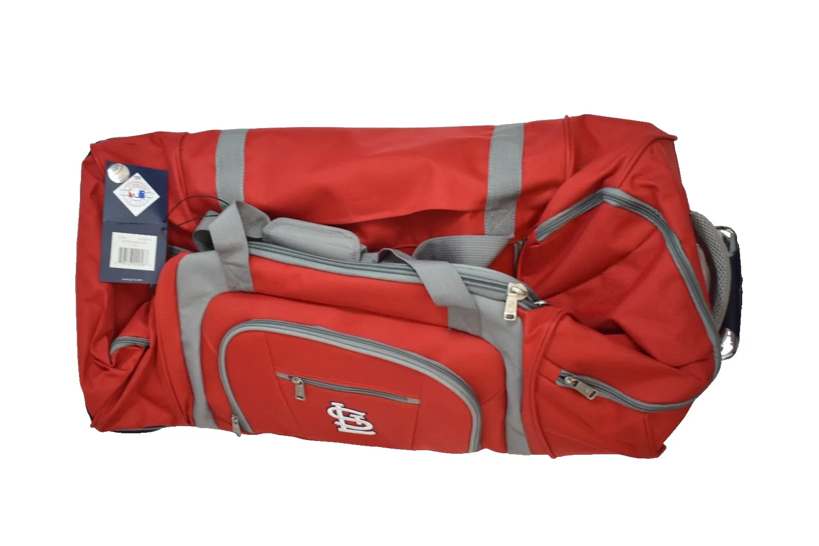 MLB St. Louis Cardinals G-III Sports 30'' Wheeled Duffle Bag Luggage New