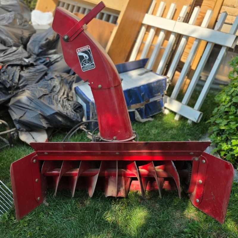 Toro wheel horse snowblower attachment