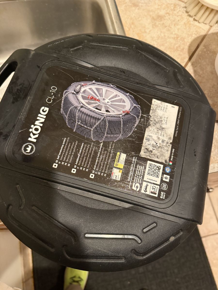 Konig CL-10 snow chains (pair) size 104