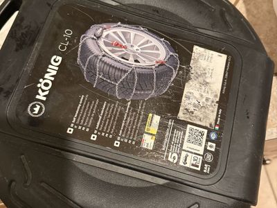 Konig CL-10 snow chains (pair) size 104