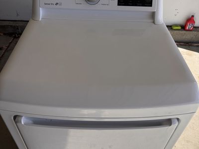 LG electric front load dryer