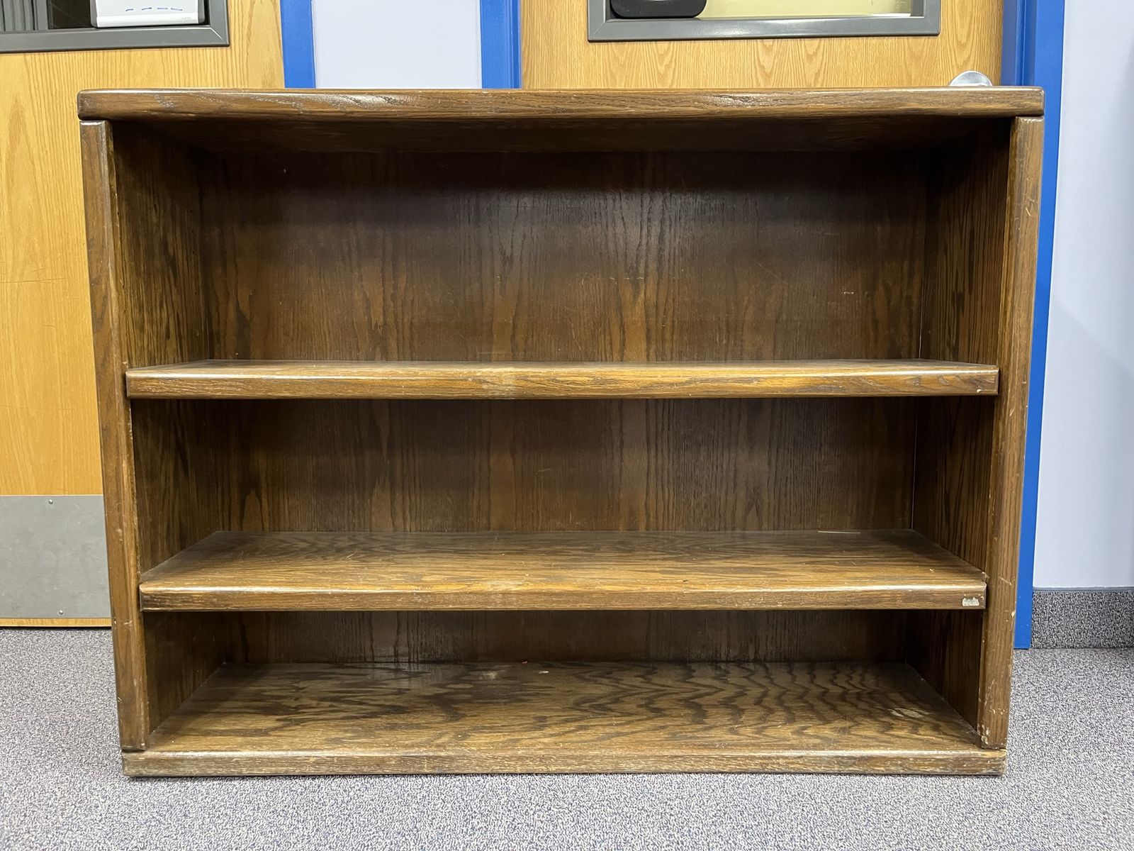 Vintage Wooden Bookshelf Bookcase