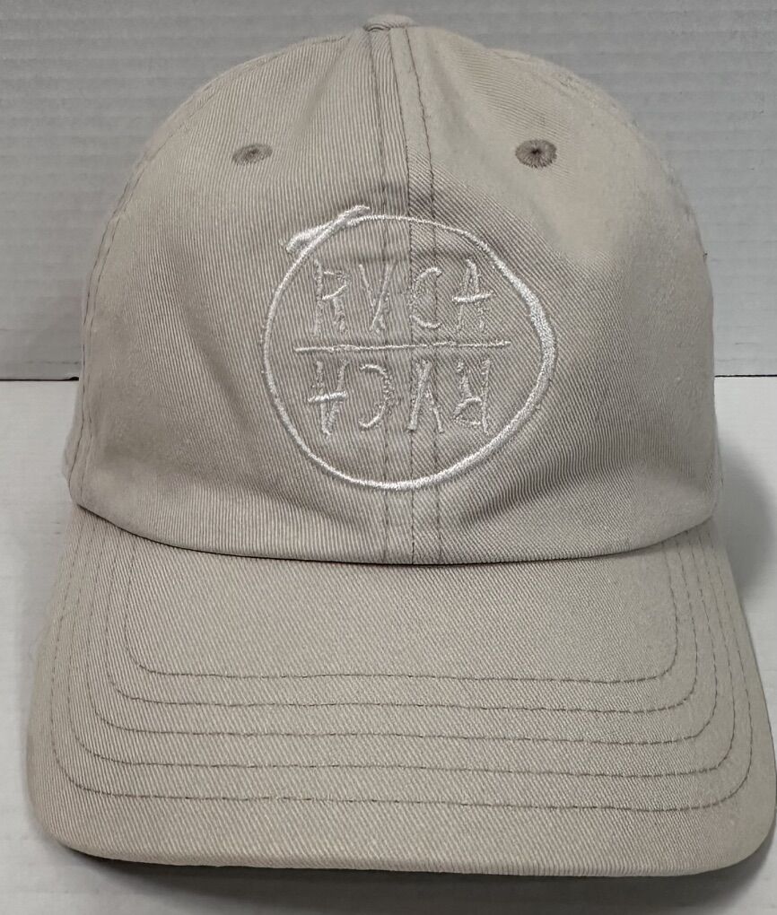 RVCA Upside Down Logo Adjustable Hat