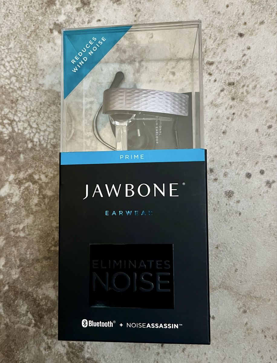 Jawbone Prime Earwear Bluetooth Headset - Noise Cancelling, Wind Noise Reduction