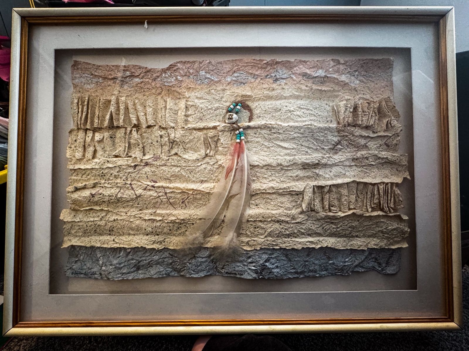 Vintage “Morning Star” by Susan Austin wall art