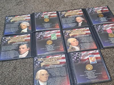 presidential coin set gold dollars