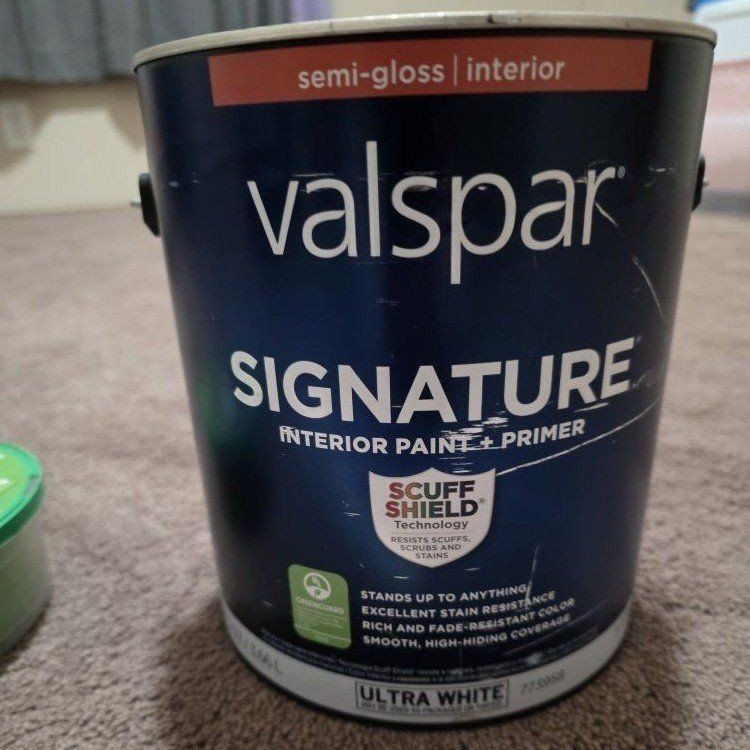 Valspar paint (Imperial Lilac)& Frogtape BOTH NEWE