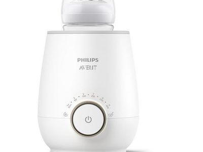 New Philips Avent Fast Baby Bottle Warmer with Smart Temperature Control and Automatic Shut-Off