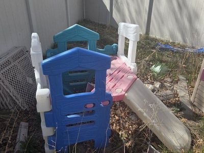 toddler outdoor slide