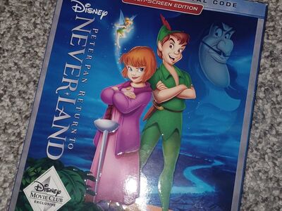 Disney Return to Neverland Blu-ray DVD