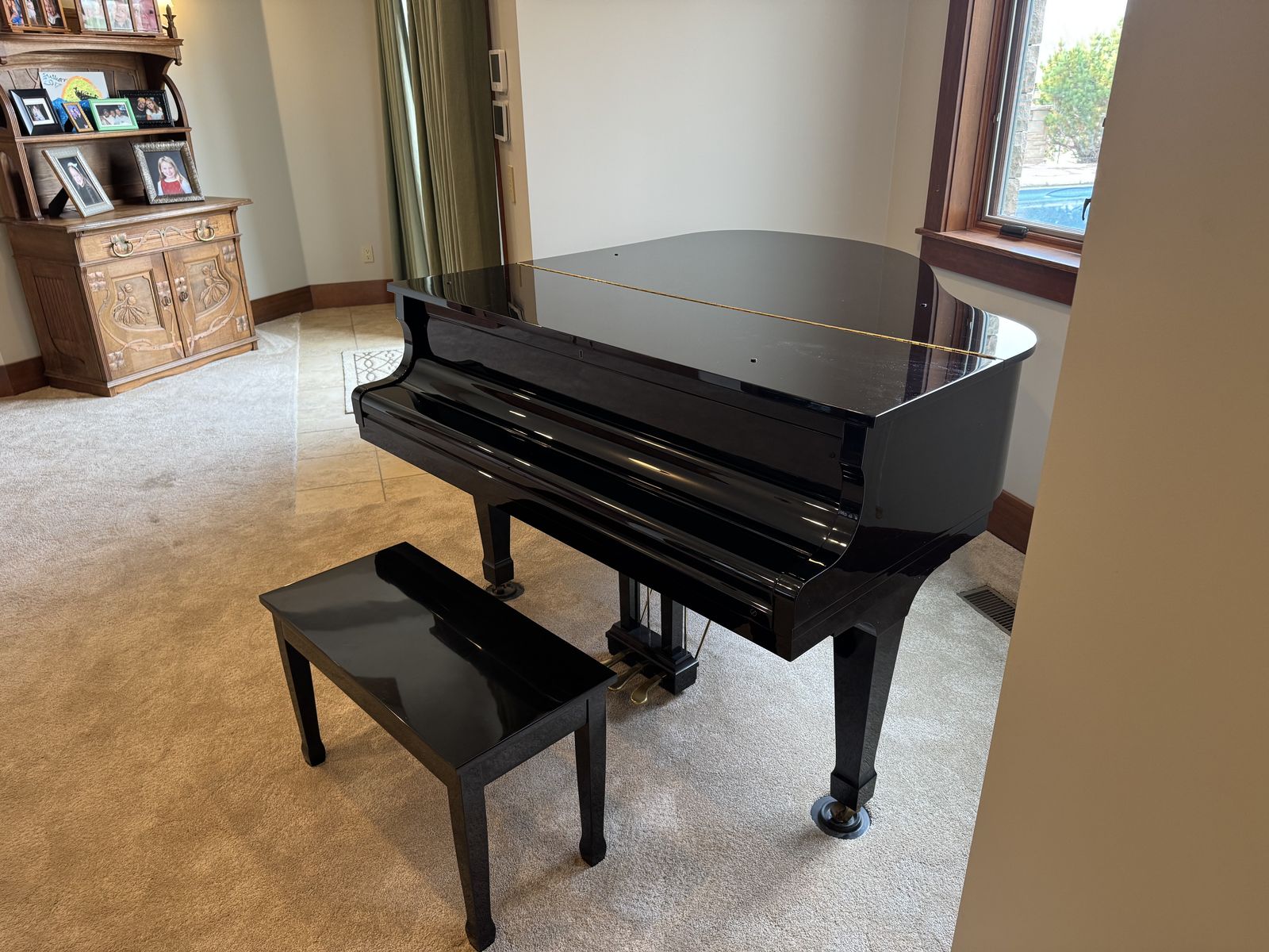 Kawai KG-1D BaBy Grand Piano-Polished Ebony