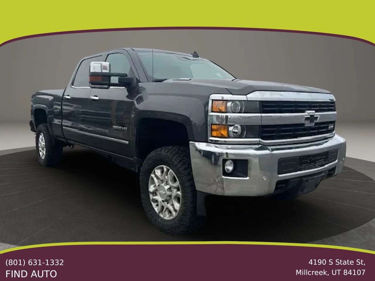 2016 Chevrolet Silverado 3500HD LTZ