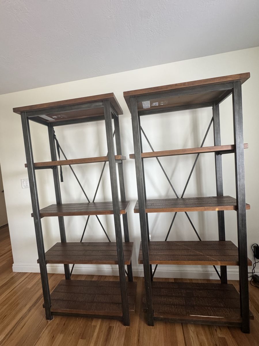 Ashley IndustrIal Style Bookcases