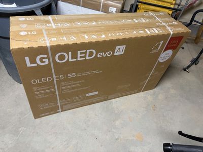LG OLED C5 55" evo AI 4K Smart TV with Alpha 9 AI Processor & Brightness Booster - New 2025 Model