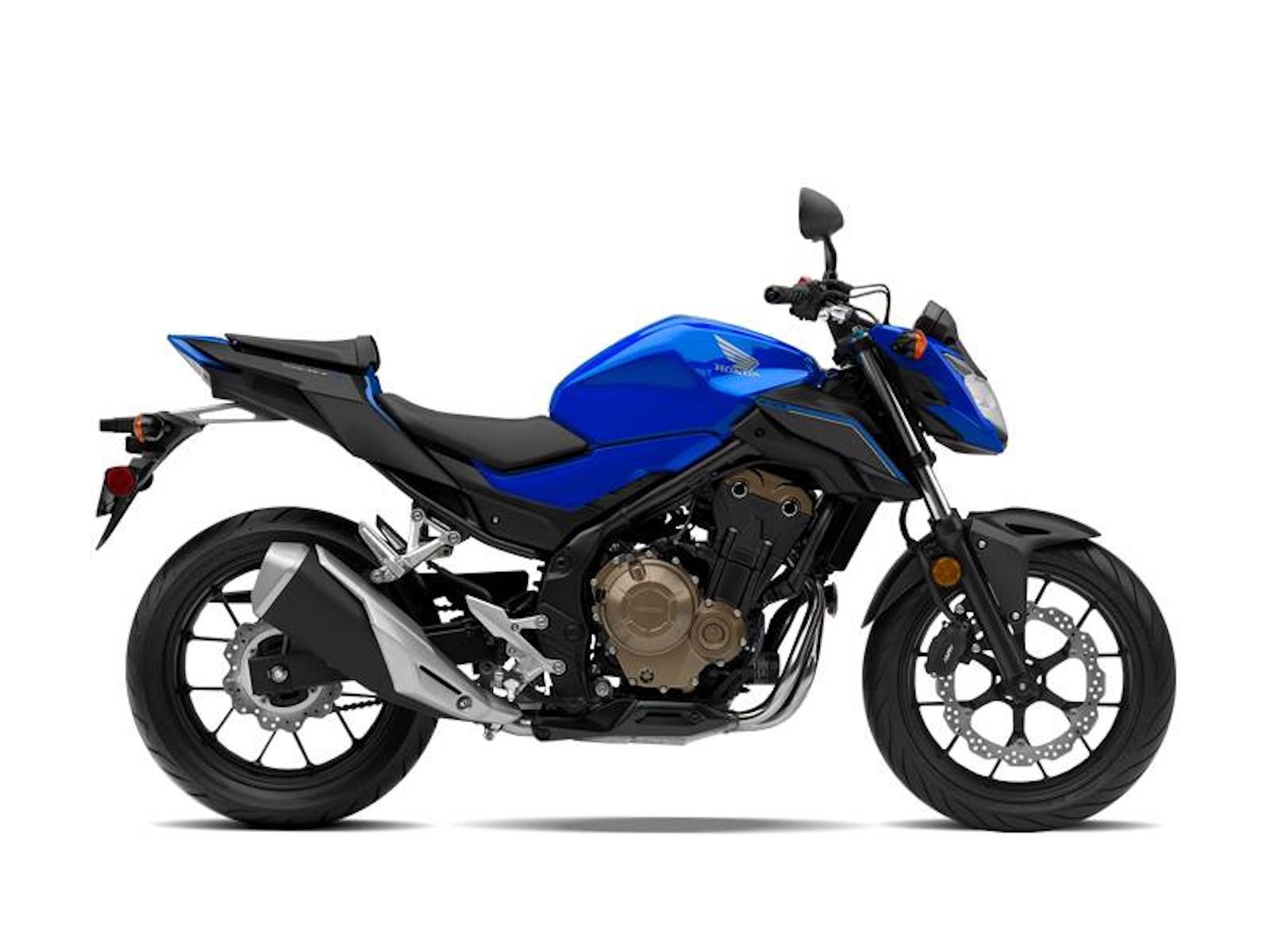 2018 Honda CB500F ABS Candy Blue/Matte Black - UH0