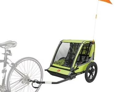 Allen Sports ET2 Two-Wheel Trailer, Hi-Viz