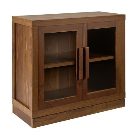 Better Homes & Gardens Ezra Cabinet, Warm Walnut
