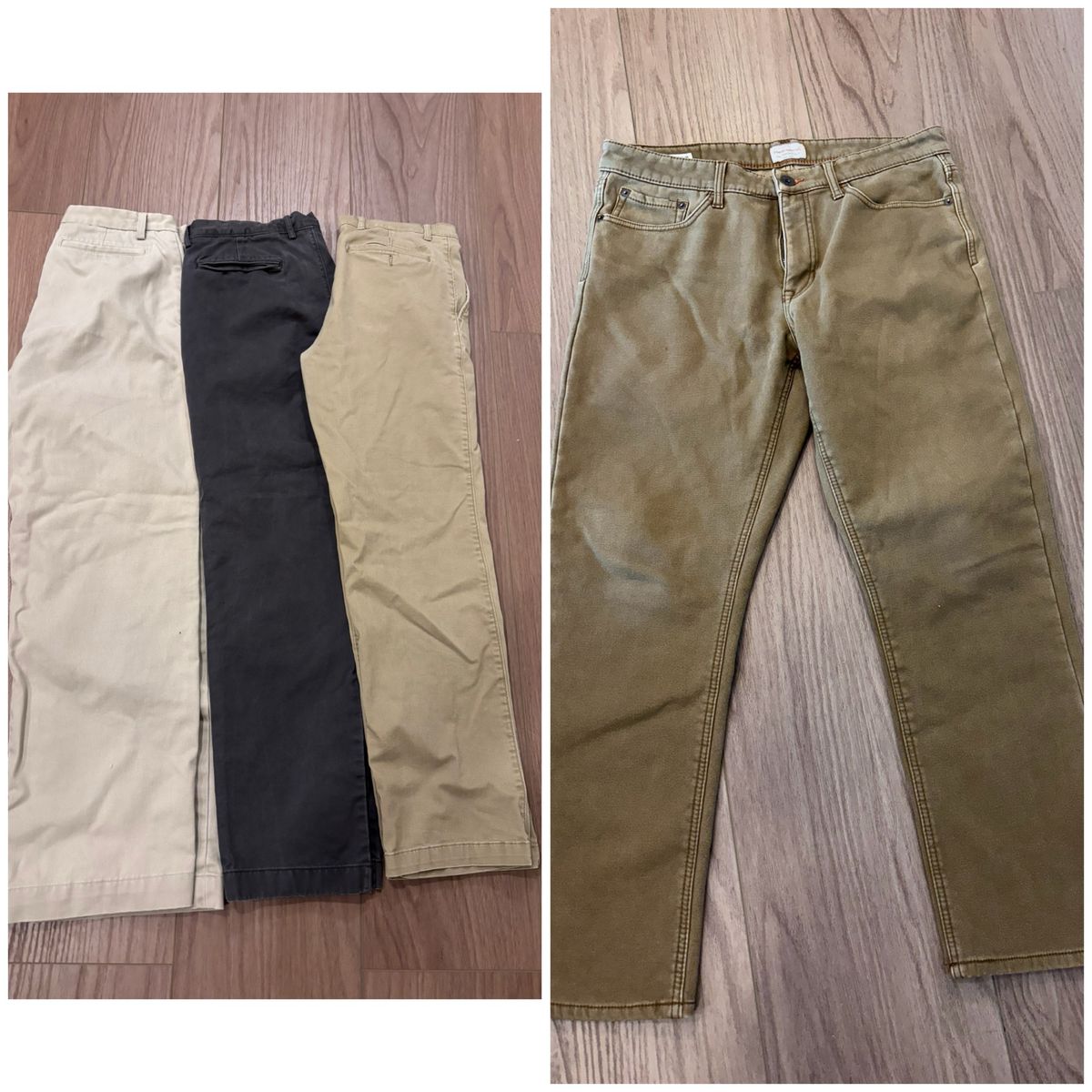 Mens casual pants bundle 32x32 $10/all See Descrip