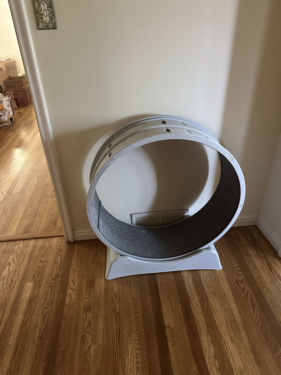 Cat Exercise Wheel Indoor Pet Treadmill Cat Wheel for Running, Exercise, Play