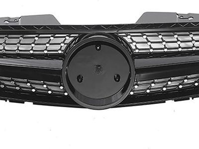 2007-2009 Mercedes Benz R230 SL-Class Front Mesh Grill w/ Emblem