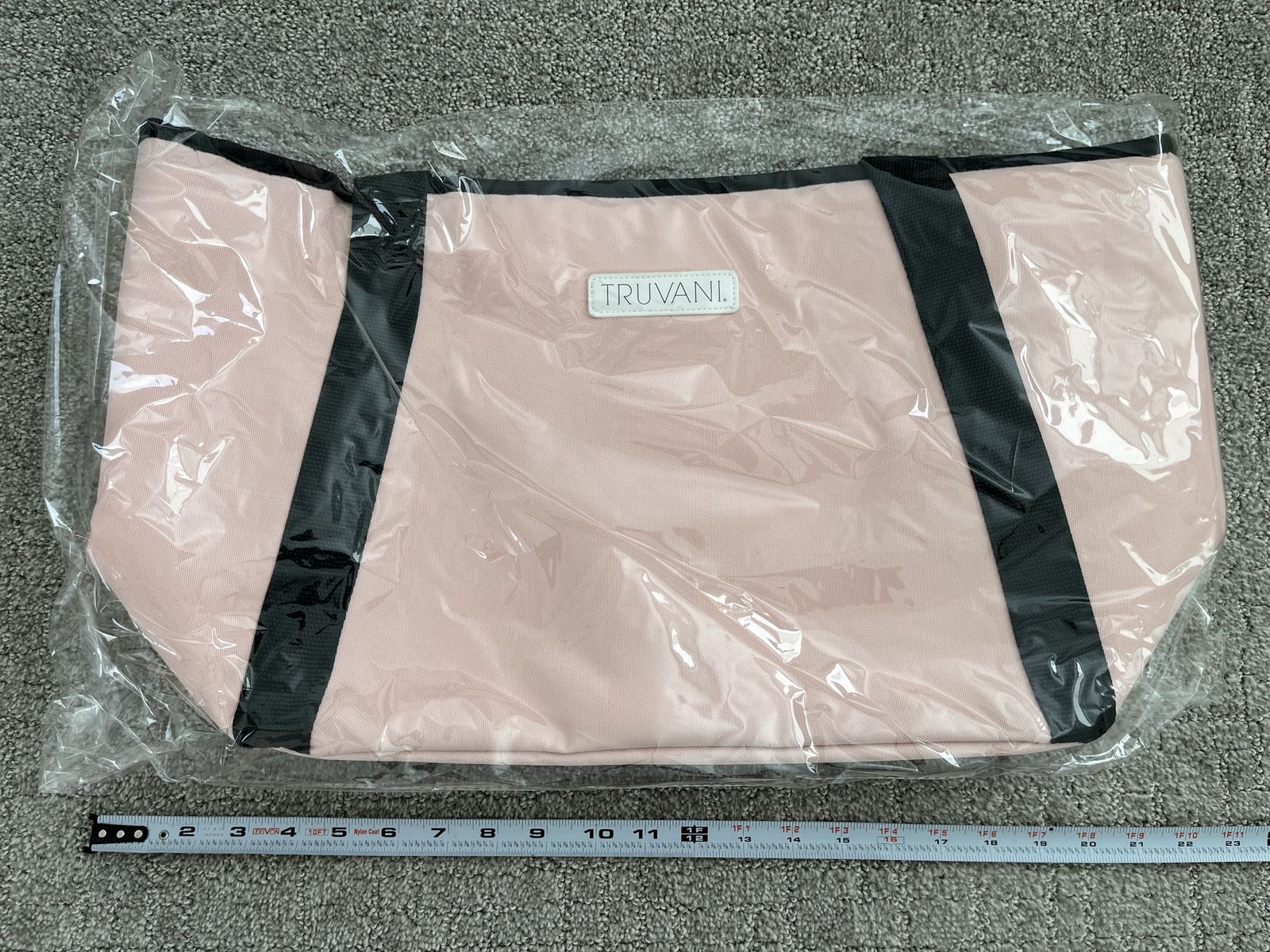 Truvani weekender Travel Bag Tote Gym PINK