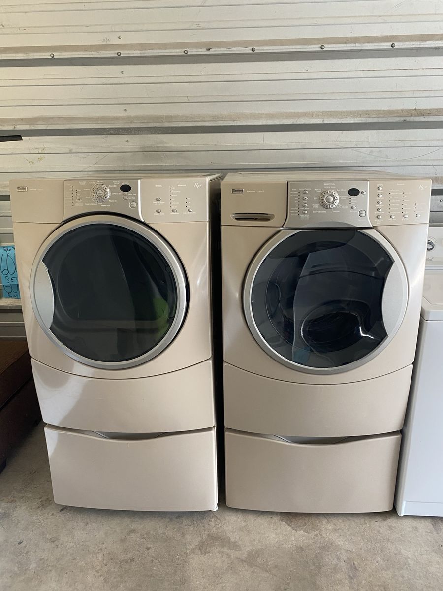 Kenmore elite washer and gas dryer