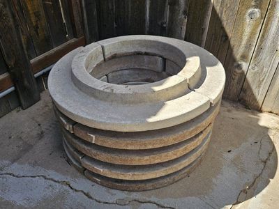 18” Inside Diameter Concrete Tree Rings for Landscaping/Garden. $20/set