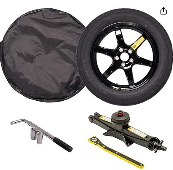 Tesla Model Y Spare Tire, Spare Tire Kit, and misc. accessories for sale . . .