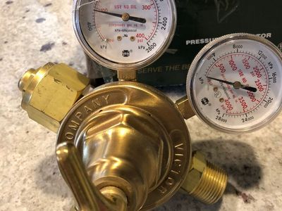 NEW OLD STOCK, NOT USED VICTOR VTS 700ME-996 Regulator Air Oxygen Inert 10-200 PSI For Heavy Duty Welding