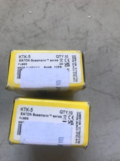 Electrical Fuses many types control and motor