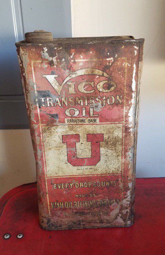 Vintage Vico Transmission Oil Can