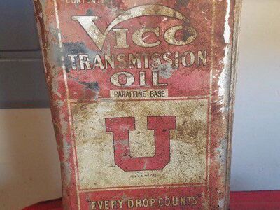Vintage Vico Transmission Oil Can