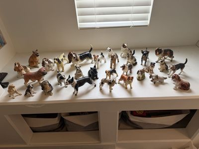 Collectible Mid-Century Dog Figurines – 31 Piece Bundle – Excellent Condition