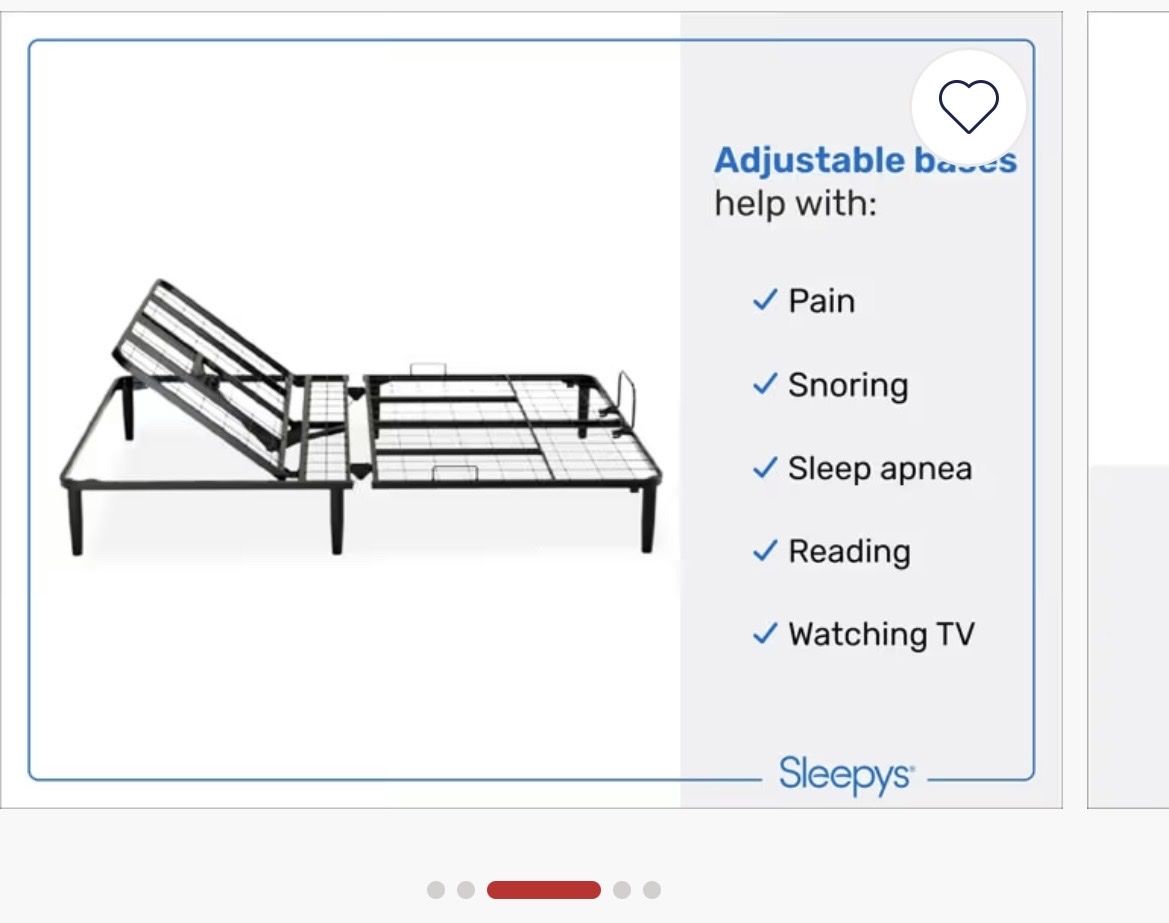 Adjustable Queen Size Bedframe Electric