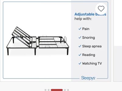 Adjustable Queen Size Bedframe Electric