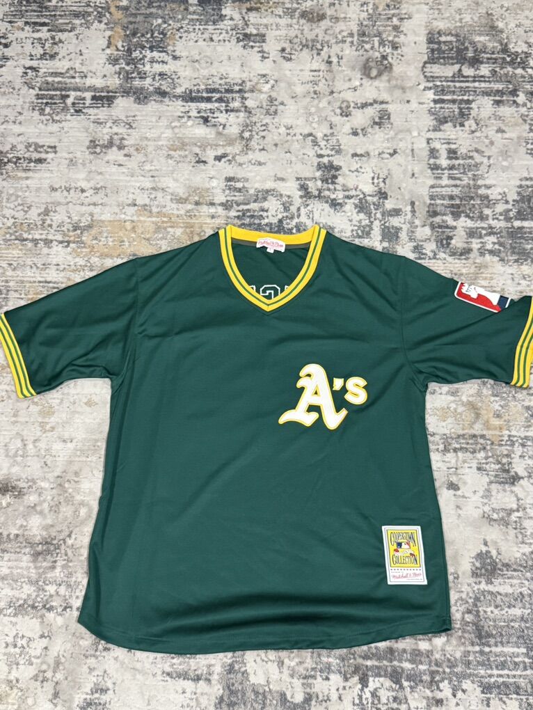 Authentic Oakland A's Canseco Jersey - Size Large