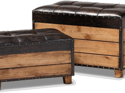 Nesting Kodiak Ottomans