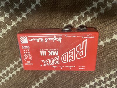 Hughes & Kettner Red Box MK III Cabinetulator DI Box