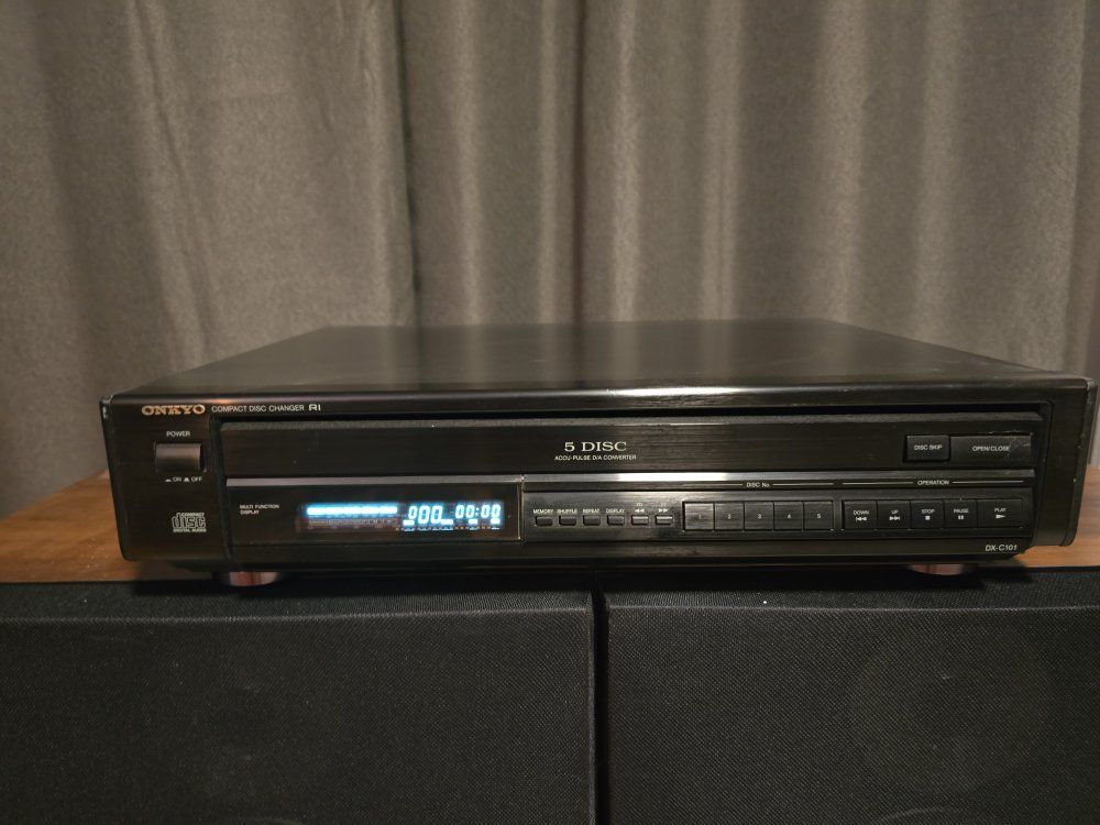 Onkyo DX-C101 5-Disc Compact Disc Changer CD Player Carousel