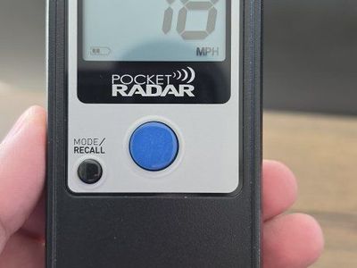 Pocket Radar Ball Coach Model PR1000-BC Speed Radar Gun. New Condition. retails for $300.